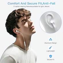 Wired In-Ear Headphones With Lightning Connector, Compatible With Apple Devices, Built-In Remote Control For Music, Call And Volume, Suitable For IPhone 14/13/12/11/XR/XS/X/8/7/SE/Pro/Pro Max - View 3