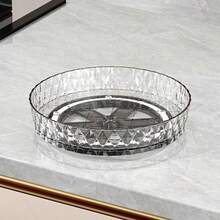 Bandeja giratoria multifuncional para almacenamiento de especias en la cocina, bandeja para servir frutas y aperitivos en la sala de estar - Multicolor - Ver 9