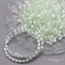 4x6毫米 148颗/袋 猫眼米珠，适用于珠宝制作 DIY 手工制作，可用于珠宝制作 DIY 配件 - 4x6mm 米珠 - 查看 10