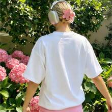 Women's T-Shirt Blueberry Basket With Text Design Short Sleeve Crew Neck Casua Suitable For Spring And Summer - White - View 2
