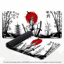 Mousepad Prajurit Samurai Aksesori Komputer Gamer Alas Meja Keyboard Hitam Mousepad Perusahaan Aksesori Meja Laptop Gaming Pengguna PC Esports - View 7