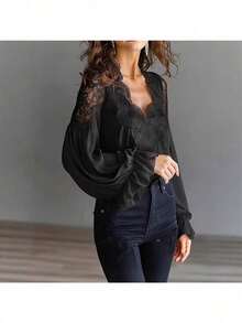 Women Blouses & Shirts - Black - View 1