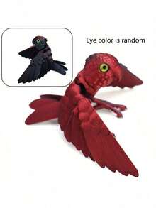 Model Burung Beo Pelangi Artikulasi Cetak 3D, Figur Burung Beo Berwarna-warni Realistis yang Dapat Dikoleksi, Mainan Geli Kreatif untuk Dekorasi Meja, Hadiah Ulang Tahun - MultiWarna - View 13