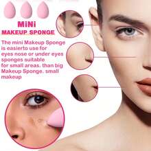 42pcs All-In-One Makeup Tool Set, Includes 20 Waterproof Makeup Brushes, Makeup Bag, Makeup Sponge, Mini Powder Puff, Headband, Eye Makeup Auxiliary Tools, Hair Comb, Complete Makeup Tool Set - Multicolor - View 6