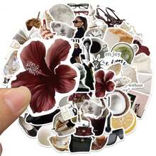 60 miếng nhãn dán văn phòng nữ sạch sẽ, nhãn dán thẩm mỹ, nhãn dán thời trang công sở, nhãn dán scrapbook, nhãn dán nhật ký, nhãn dán Y2K Downtown, quà tặng Y2K, nhãn dán phong cách Groovy, nhãn dán vinyl chống nước cho phong bì, bình nước, máy tính, laptop, điện thoại, hành lý, sổ tay, tủ lạnh - 1 - Xem 7