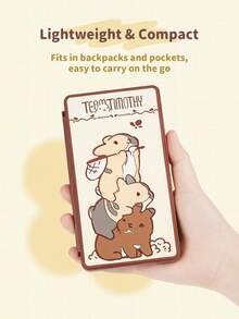 GeekShare 24 Game Card Slots & 24 TF Card Slots Cute Rabbit Design - Team Timothy, Compatible With Nintendo Switch 2/Switch 2017/OLED - View 5