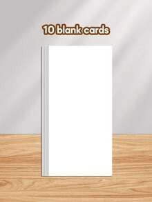 1PC/ To Do List Board With 10 Replaceable Cards, Reusable Checklist Memo Board, Portable Daily Planner, Task Management Reminder Chart, DIY Message Board For Home, Office, School, Travel, Study, Fitness & Habit Tracking - Self-discipline Check-in Device - View 15