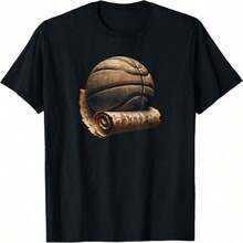 Basketball Jersey With Ancient Parchment Design(1) - Black - View 7