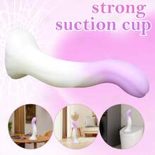 Silicone Suction Cup Dildo G-Spot Vaginal Massager Female Masturbator Anal Prostate Stimulator Adult Masturbator Sex Toys For Women Men - 均碼 - 查看 8