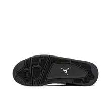 Nike Jordan Air Jordan 4 Black Cat Suede Mid-Top Retro Basketball Shoes Men's Black 2020 Edition - CU1110-010 - Xem 5