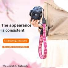Universal Camera Shoulder Strap For R50 R100 ZVE10II A7C2 XE5 XT30III XT50 XS20 Z30 Z50 ZFC DSLR Mirrorless Digital Camera Strap Pressure-Relieving Soft Breathable Cross Shoulder Neck Hanging Wear - View 3