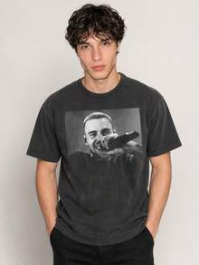 Men T-Shirts - Black - View 1