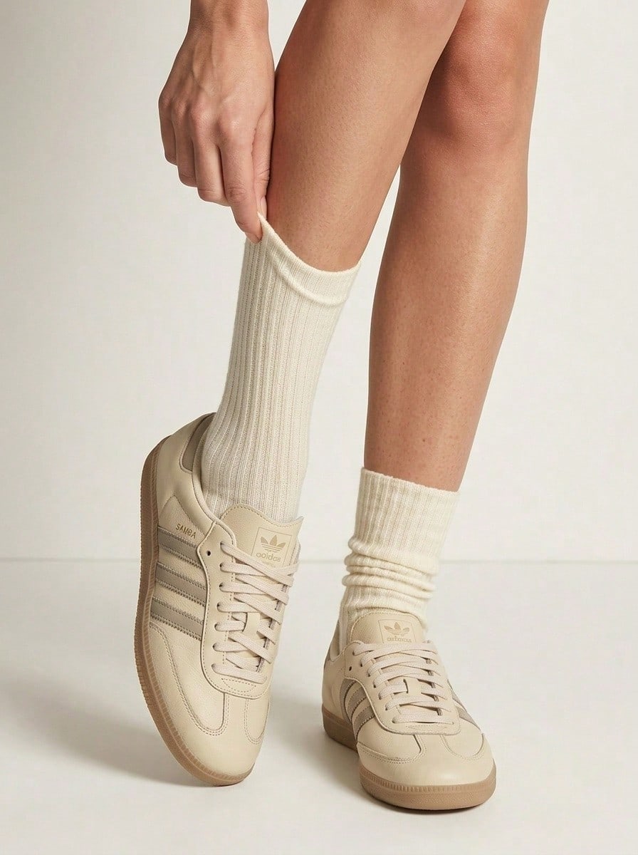 Adidas Samba OG Men's Sneakers Sand Strata / Magic Beige / Sand Strata BB2502 - Sand Strata / Magic Beige / Sand Strata - View 1