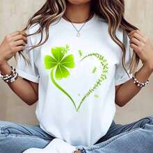 T-Shirts For Women, Summer Outfit For Women, Summer Outfit For Ladies - Black - View 7
