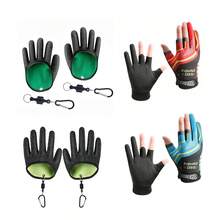 Magnetic Release Fishing Gloves, Anti-Puncture, Suitable For Catching And Cleaning Fish, Non-Slip Palm Design, For Men - Multicolor - View 10