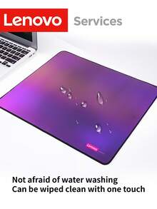 Lenovo Fantasy Color Gaming Mouse Pad 360*300*3mm, Waterproof Edged Gaming Mouse Pad, RGB Gradient Desktop Pad, Smooth Office Computer Mouse Pad - View 5