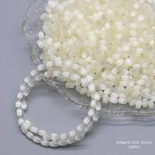 4x6毫米 148颗/袋 猫眼米珠，适用于珠宝制作 DIY 手工制作，可用于珠宝制作 DIY 配件 - 4x6mm 米珠 - 查看 18