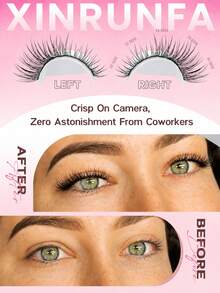 Lash Clusters Wispy 10-16mm Eyelash Clusters Natural DIY Cluster Eyelash Extensions Lash Individual 300pcs Short C Curve - C - View 4