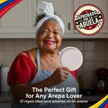 Olde Para Arepas With Gift Box – 3 Sizes (5.9", 4.3", 3.1") & Double Thickness Ideal For Authentic Colombian Arepas, Gorditas & More – Durable, Food-, Easy-To-Clean Kitchen Essential - View 8