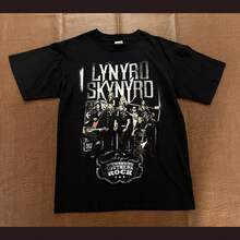 Lynyrd Skynyrd2 Band Shirt - 2008 Tour Tee - Size Medium - Black - View 1