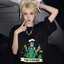 Women T-Shirts - Black - View 11