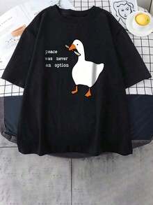 Women T-Shirts - Black - View 2