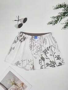 6-Pack Men's Hawaiian-Style Aloha Shorts: Breathable And Cool, Perfect As Pajama Shorts, Beach Shorts, Or Workout Shorts-Mid-Length Men's Shorts - Multicolor - View 3