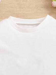 Sommer T-Shirt, Kinder T-Shirt mit kurzen Ärmeln und rundem Ausschnitt | Inspirierendes religiöses Design, bedruckt mit dem Text "JESUS IS MY BEST FRIEND/MY GOD/MY KING", das warme und positive Energie ausstrahlt. Hergestellt aus sorgfältig ausgewählten, weichen und hautfreundlichen Stoffen, bequem und einfach jeden Tag zu tragen, eine preiswerte Wahl. Baumwoll T-Shirt, Damen Sommer T-Shirts - Weiss - Übersicht 3