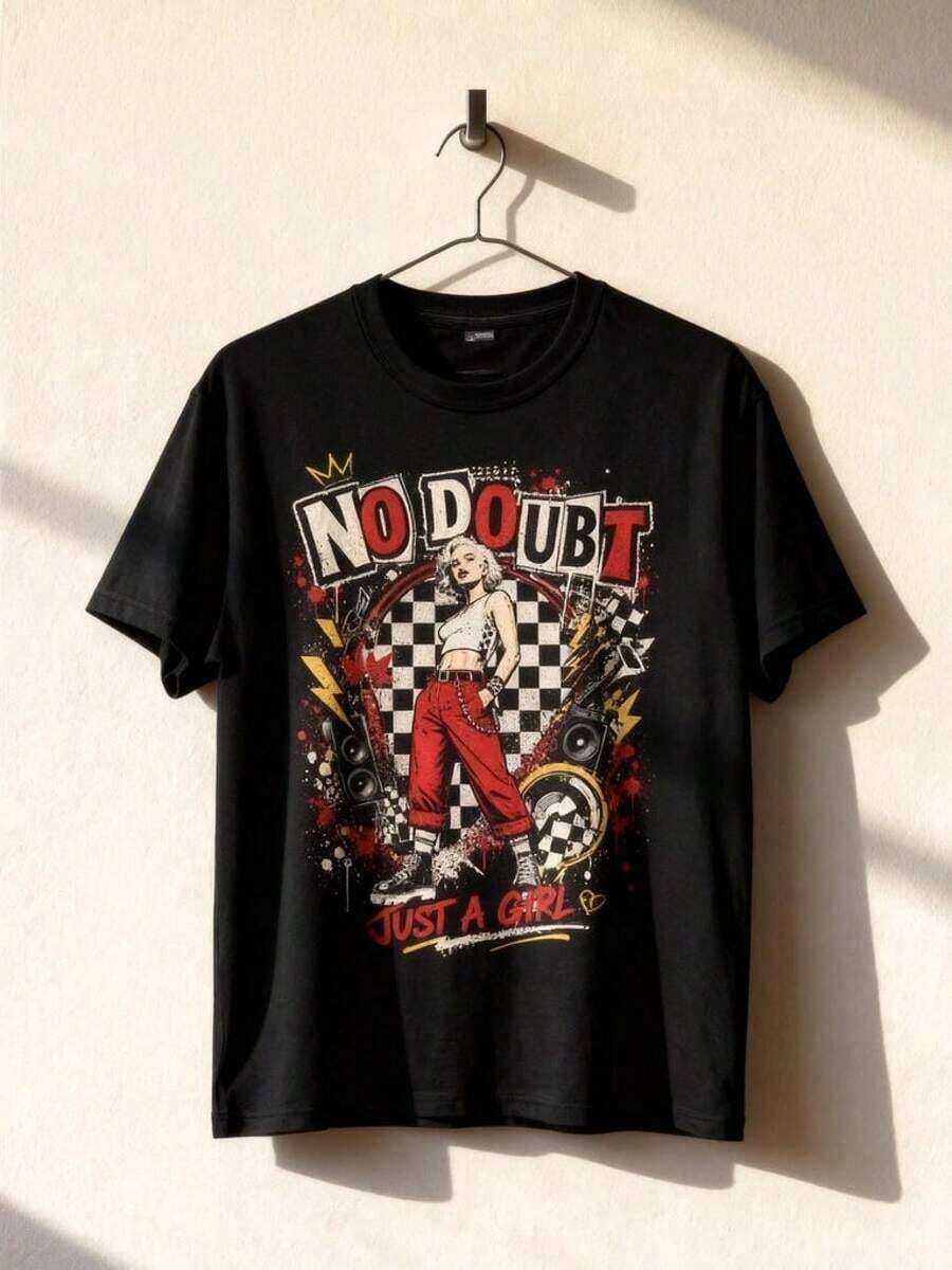 Women T-Shirts - Black - View 1