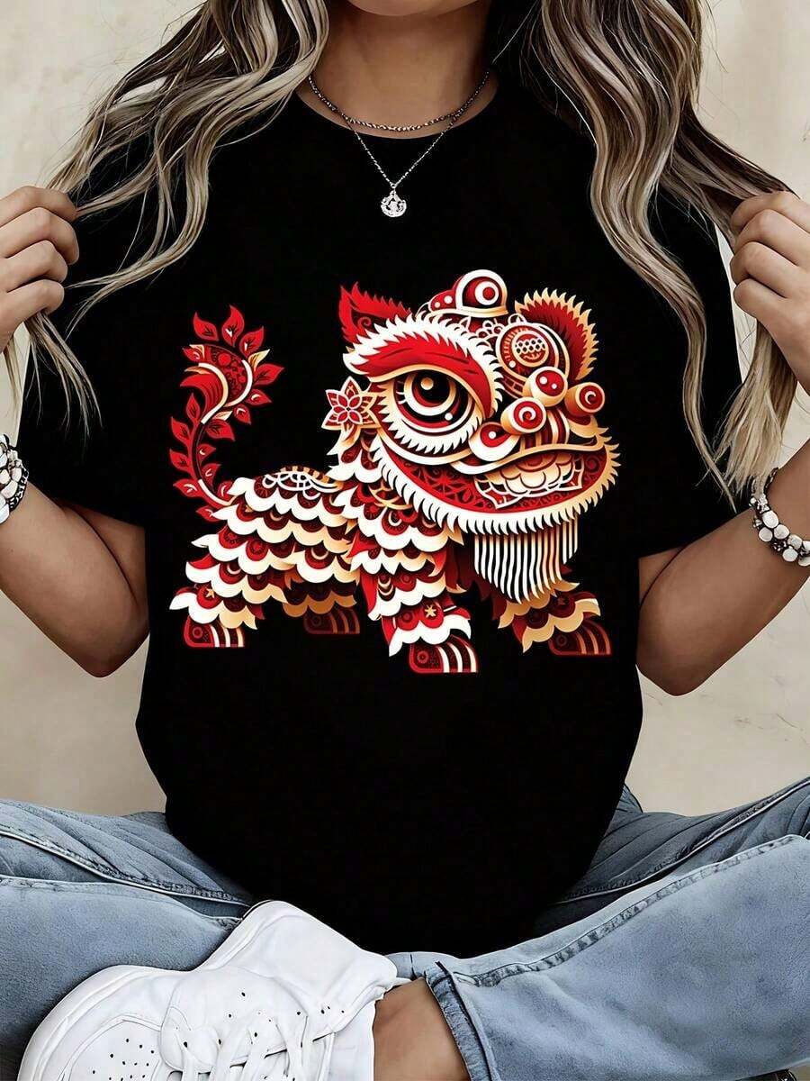 Women T-Shirts - Black - View 1