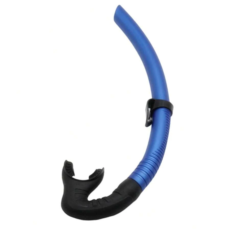 Free Breath Diving Snorkel Tube PVC Mouthpiece Snorkeling Gear Suitable For Snorkeling Swimming - 彩色 - 查看 1