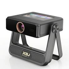 XBJ Mini Smart Projector With WiFi & Bluetooth - A5Pro 4K Movie Projector, 800LM Home Theater | Auto Keystone & Focus, USB & Multiple Video Ports For TV Stick, Laptop, Smartphone | Portable Outdoor Projector For Bedroom, Backyard, Camping & Travel | Ultimate Christmas & Holiday Gift (HD 1080P Supported) - 美規A型插(110-127V) - 查看 12