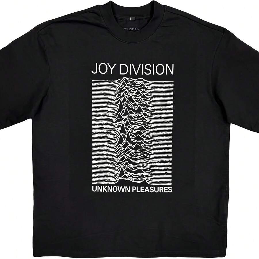 Joy Division Unisex Music T-Shirt - Black - View 1