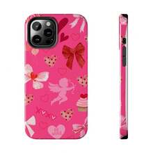 Pink Valentine's Day Phone Case - Coquette Bows, Cute Hearts & Romantic Collage - 1 Piece Of Picture Color - View 3