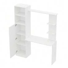 Home Office Desks - White - View 5