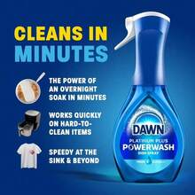 Dawn Powerwash  Dish Soap Spray High Capacity For Home Use Dawn Professional Heavy Duty Powerwash Commercial Dish Foaming Spray-Cleaning Greasy Surfaces Can Solve Stubborn Grease Problems. It Can Be Cleaned At Any Time: Quickly Clean Common Items - 16 液體盎司 - 查看 3