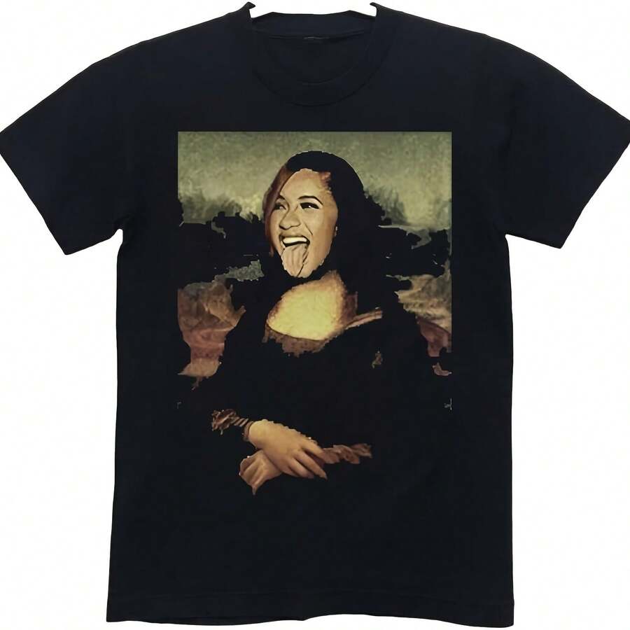 Cardi BS Shirt 80s Album Gift For Fans Unisex ShirtBlack - Black - View 1