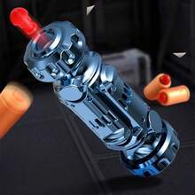 Simulation Agent Golden Finger Toy Gun Mini Finger Gun Alloy One-Click Shell Ejection Soft Bullet Gun Shock Bomb Toy Fun Interesting Gift For Classmates Friends Family Birthday - Perfect Gift - Multicolor - View 10