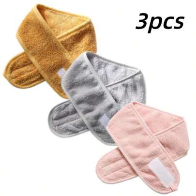 Adjustable Headband, Suitable For Sports, Face Washing, Makeup Application, Makeup Removal, Travel, Suitable For All Skin Types