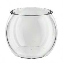 Transparent Round Mini Fish Tank, Desktop Office Decor, Beta Fish Breeding Aquarium For Home Use - Multicolor - View 7
