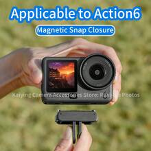 Magnetic Quick Release Base Adapter Buckle For Action6/NANO Action Camera, Tripod, Selfie Stick Accessories - View 3