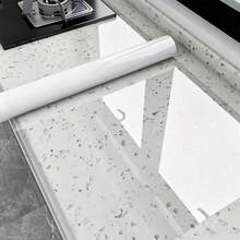 1 Roll Self-Adhesive High Gloss Transparent Furniture Protection Film - Waterproof And Moisture-Proof, Suitable For Refrigerator, Elevator Door, Kitchen Cabinet Renovation, Easy To Install And Remove, Modern Wall Decor Wallpaper - 1PC - View 15