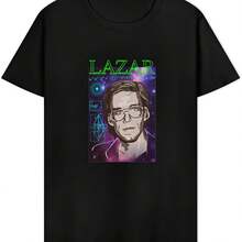 Bob Lazar - Tee Colour33 M - Black - View 1