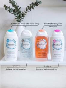 Femfresh Pembersih Kewanitaan, Pembersih Lembut dengan pH Seimbang, Formula Ringan Rendah Alergi, Perlindungan Bau, Untuk Kulit Sensitif, Menyegarkan & Menenangkan, Untuk Penggunaan Sehari-hari, 250ml/8.45 Fl.Oz - Cranberi - View 7