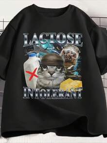 Men T-Shirts - Black - View 7