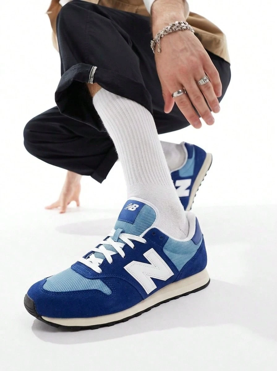 New Balance 500 Sneakers - Màu xanh lam - Xem 1