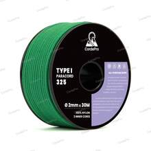 Paracord 2mm X 30M 3 Strand Core Type I 100% Nylon Braided Rope Heavy Duty For Dog Leashes, Bracelets, DIY Crafts, Outdoor, Camping | Versatile & Abrasion-Resistant - Multicolor - View 10