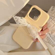 1 件装简约纯色全包覆防震 TPU 手机壳，兼容 17/17 Air/17 Pro/17 Pro Max/16/16 Pro/16 Plus/16 Pro Max/15/14/13/12/11 Pro Max 系列 - 黃色2 - 查看 3