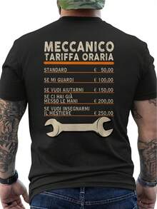 Mechaniker-T-Shirt mit Aufdruck - Lustiges und perfektes Geschenk für Mechaniker - Schwarz - Übersicht 2