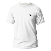 Men's Basic Slim Fit T-Shirt 100% Cotton BV - White - View 1